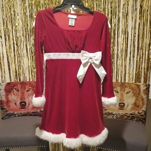 Ashley Ann Vibrant Red Dress